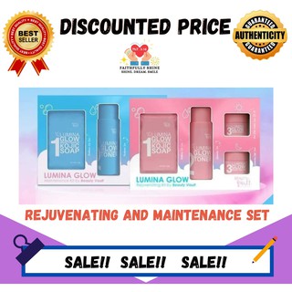 Lumina Glow Rejuvenating Kit and Maintenance Kit by Beauty Vault New