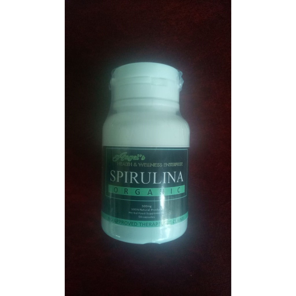 Spirulina 500mgx50capsules Shopee Philippines