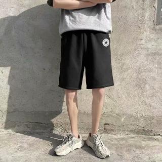 black converse shorts