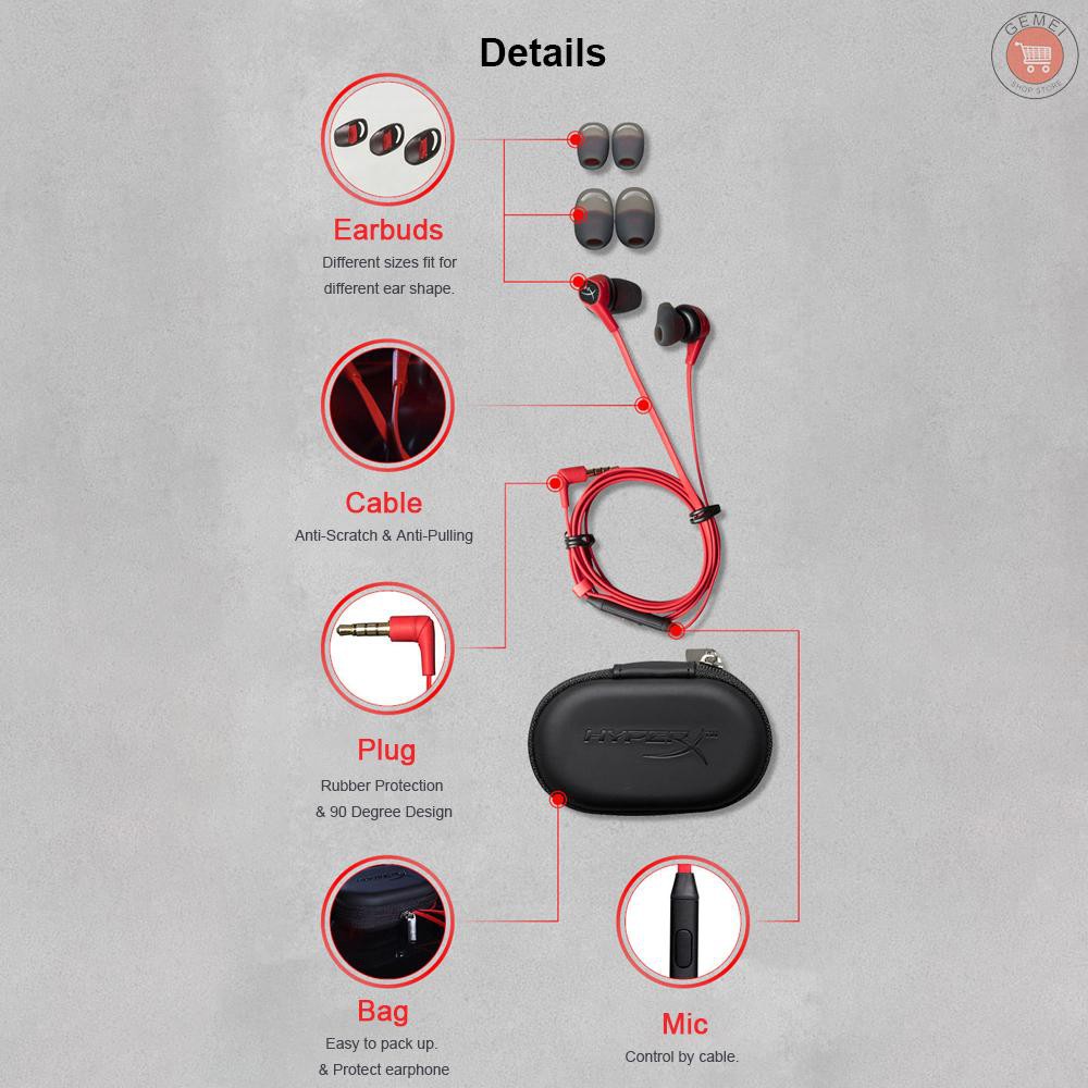 hyperx cloud earbuds shopee