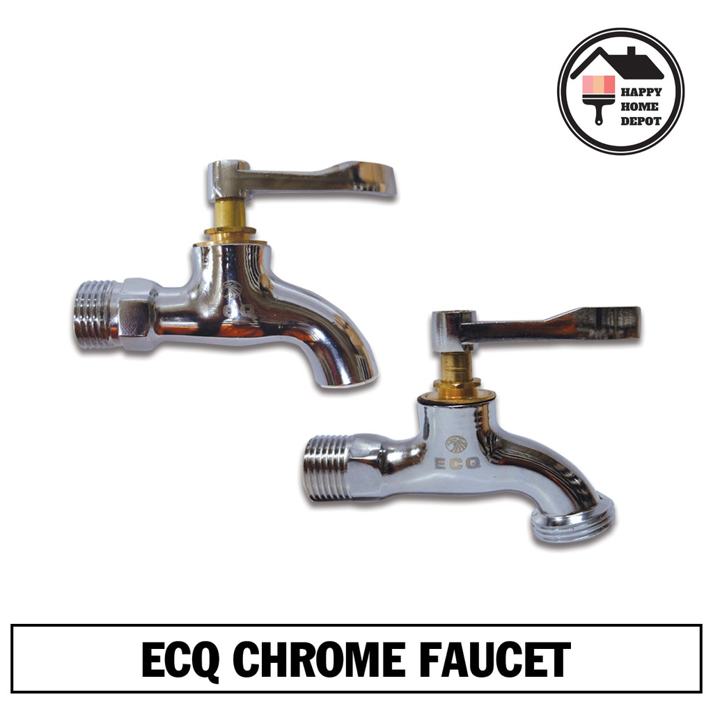 CHROME PLATED FAUCET HOSE BIBB / PLAIN BIBB