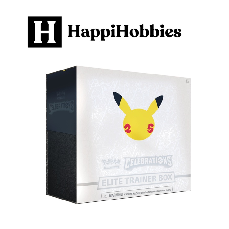 Pokemon Celebrations ETB (Elite Trainers Box) | Shopee Philippines