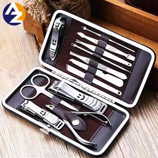 AZ 12 In 1 Manicure Set Nail Clipper Set Stainless