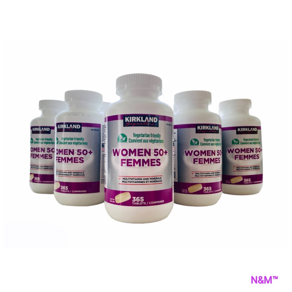 Kirkland Signature Women's 50+ Multivitamin (365 Tablets) Shopee