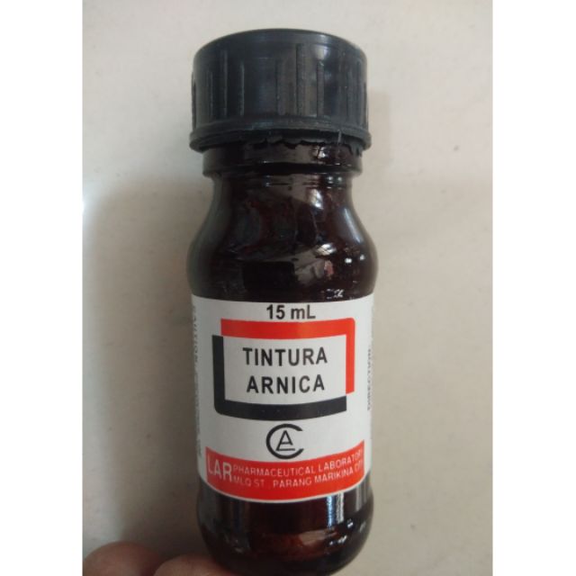 Tintura arnica for bruises (pasa) Shopee Philippines
