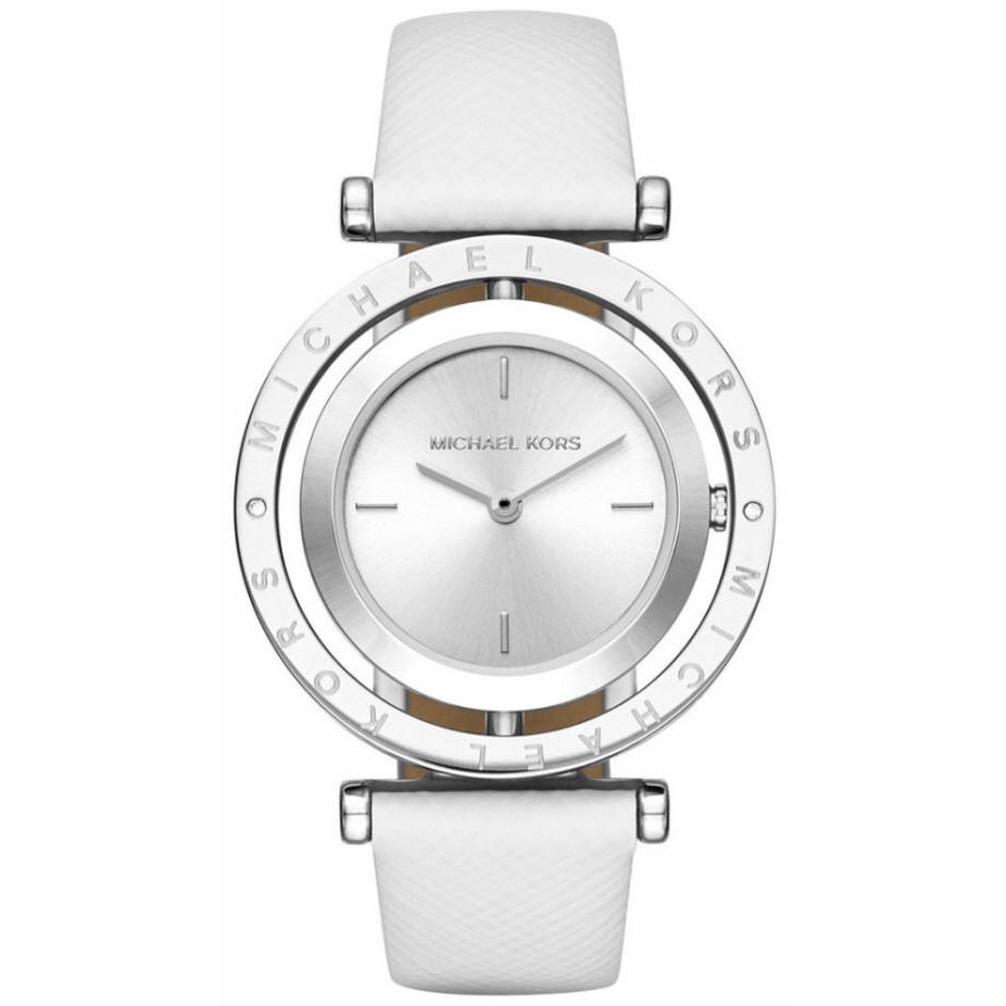 michael kors black and white watch