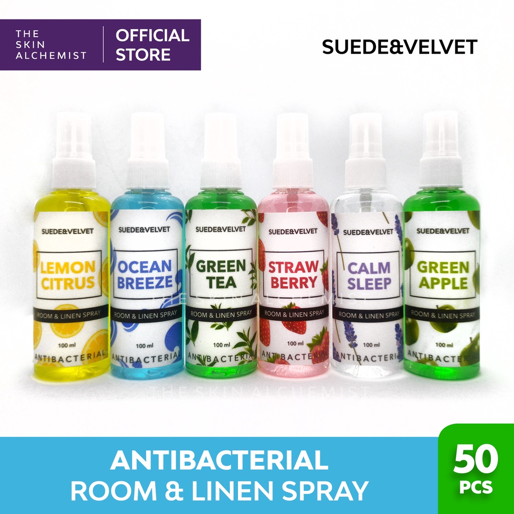 SUEDE&VELVET Room and Linen Antibacterial Spray 100 ml Shopee Philippines