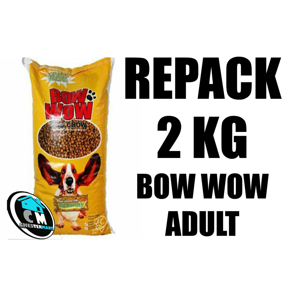 bow wow adult Dog food 2kg | Shopee Philippines