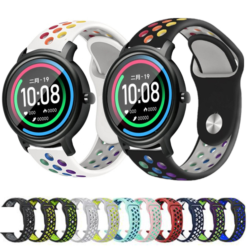 FTRONGRT 20mm Cinturino Compatibile con Mibro Air, Silicone