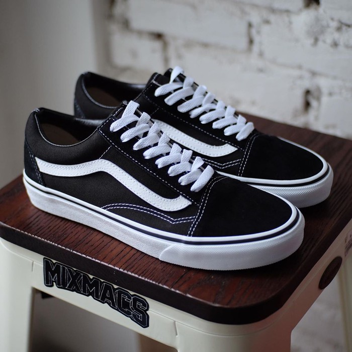 vans old skool black white original