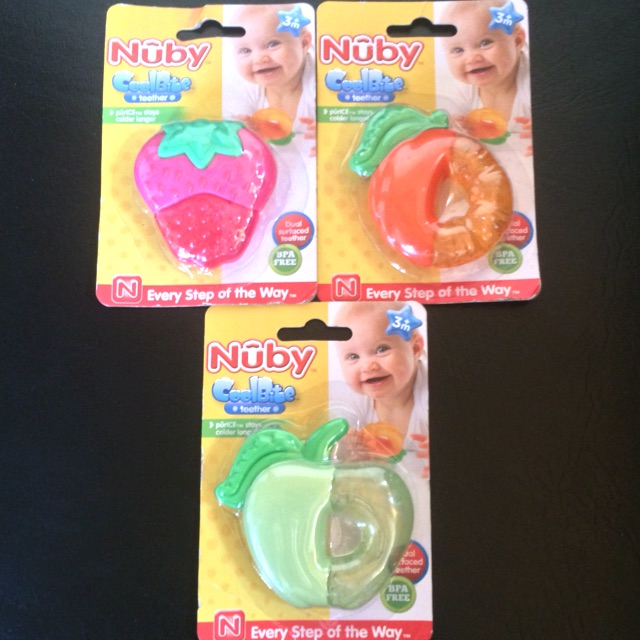 nuby fruit teether