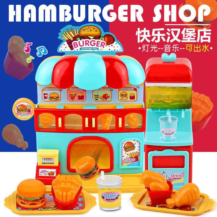 anpanman burger shop toy