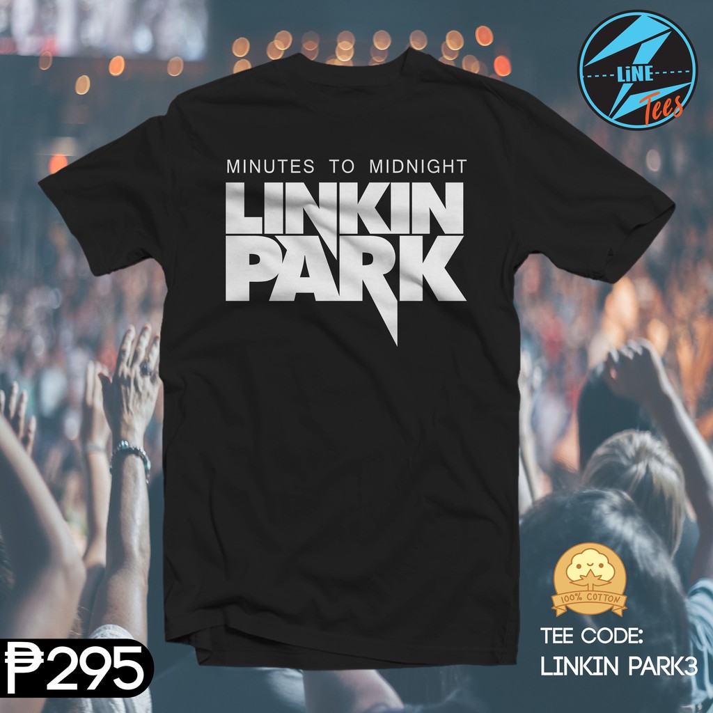 linkin park minutes to midnight shirt