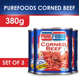 Purefoods Corned Beef (380g) Set of 3