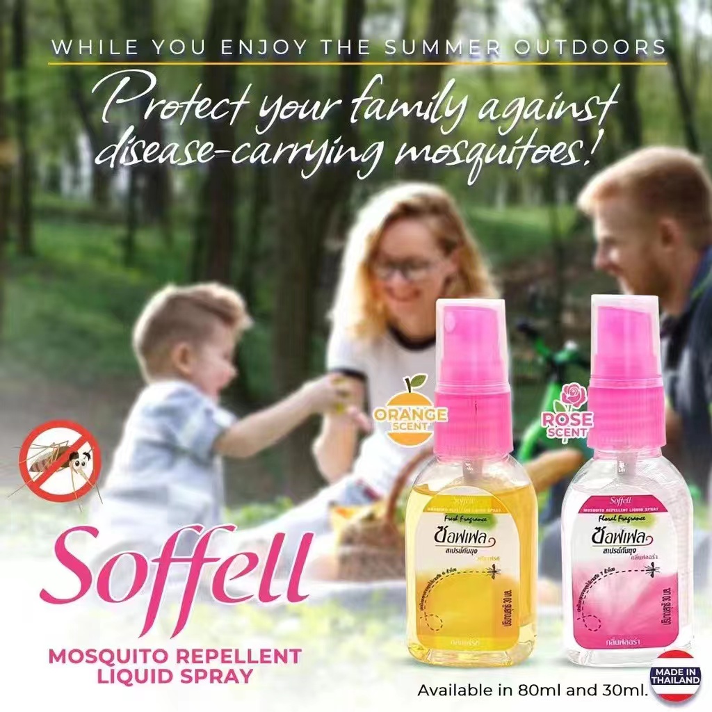Thailand Mosquito Repellent Liquid Spray 8 Hours AnitMosquito Spray