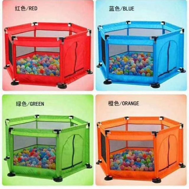 6 panel baby play yard