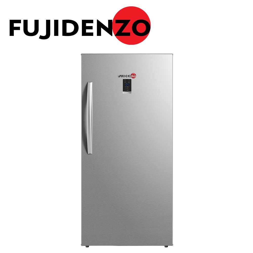 Fujidenzo 14 cu. ft. Dual Function No Frost Upright Freezer NFU140 SSDF (Stainless Steel