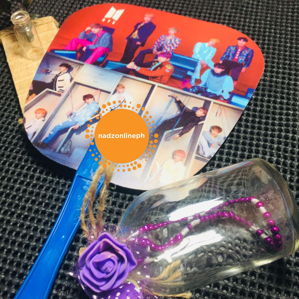 Korean Group Collectible Hand Fan Fashion Korean Collection Hand Fan