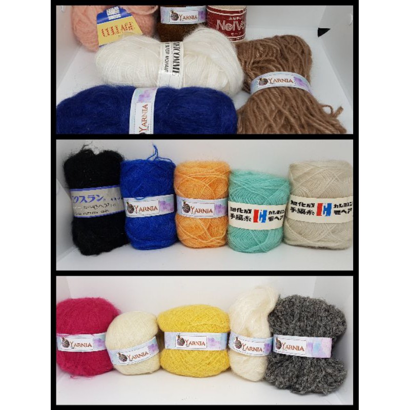 Japan Surplus Mohair Yarns Shopee Philippines