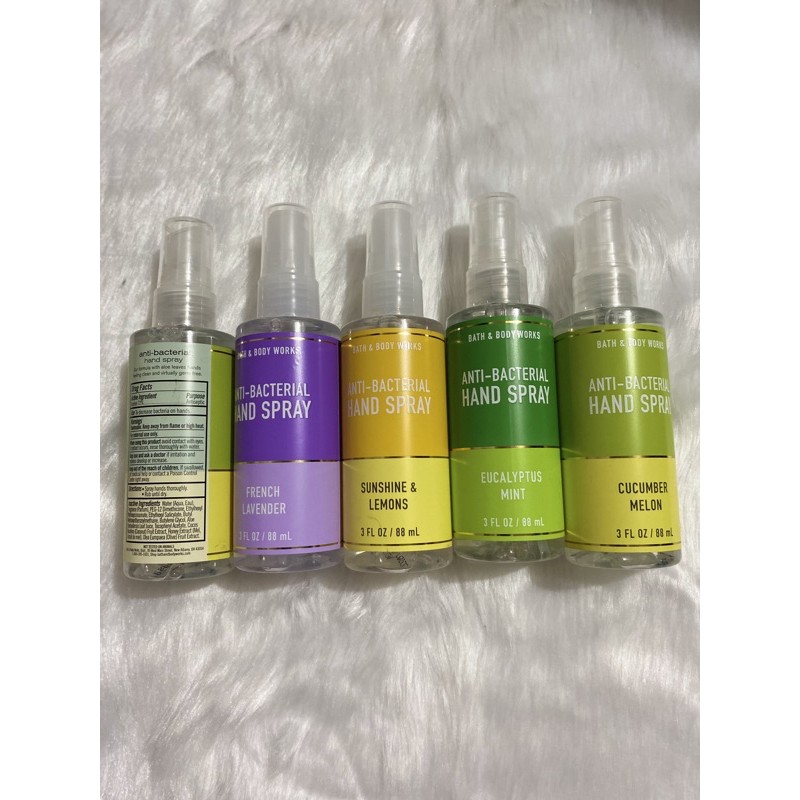 🟢 COD 🟢 Bath & Body Works Antibacterial Hand Spray 88 ml Shopee