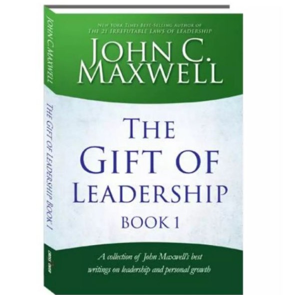 The Gift of Leadership Book 1 (John C. Maxwell) Shopee