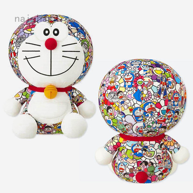 Takashi Murakami x Doraemon UNIQLO Limited Plush Doll Stuffed Toy Collectible 25