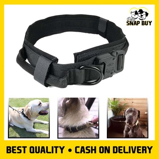 Military Tactical Dog Collar Dog Harness Collar for Big Dogs pet collar