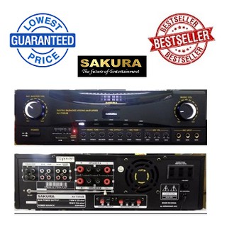 Sakura Integrated Amplifier AV-737 | Shopee Philippines