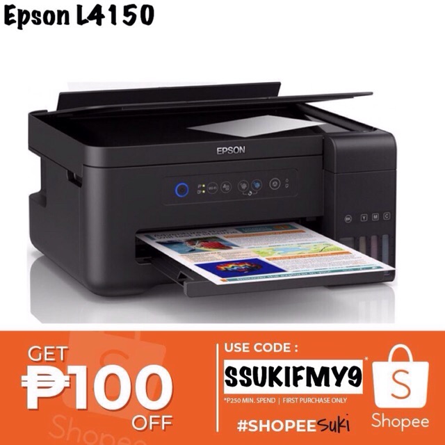 Epson L4150 Wi Fi All In One Ink Tank Printer Shopee Philippines 9653