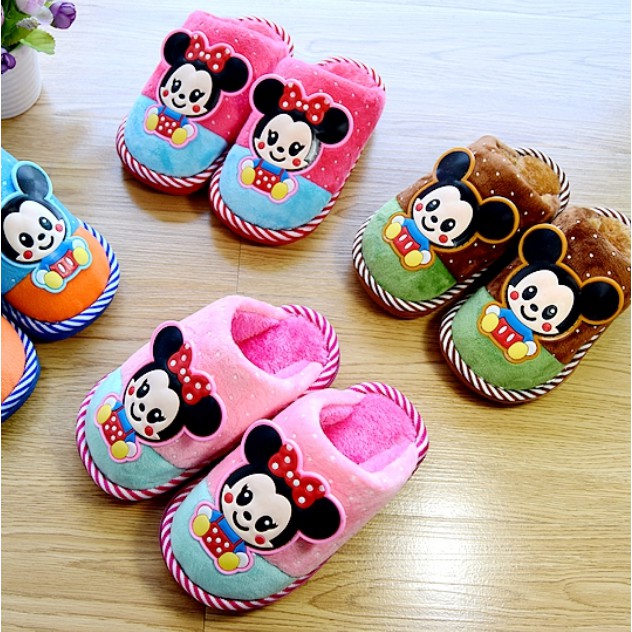 disney mickey slippers