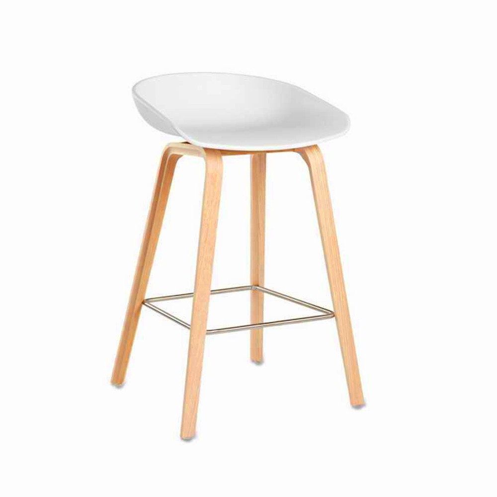 Elegant Style Bar Chair Eames White, Eames Bar Stool
