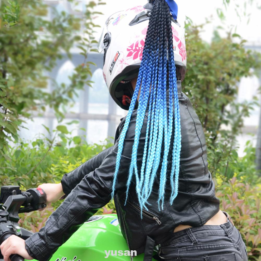 ponytail bike helmet