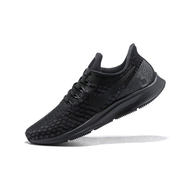 all black athletic shoes