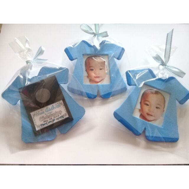 Diy christening souvenirs hot sale for baby boy