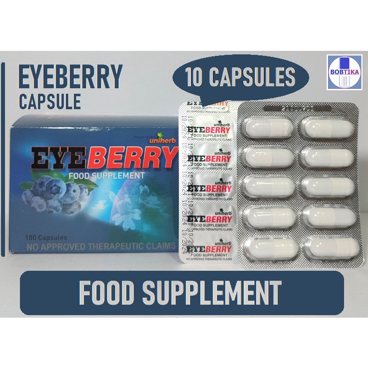 Eyeberry Capsule 10s Shopee Philippines