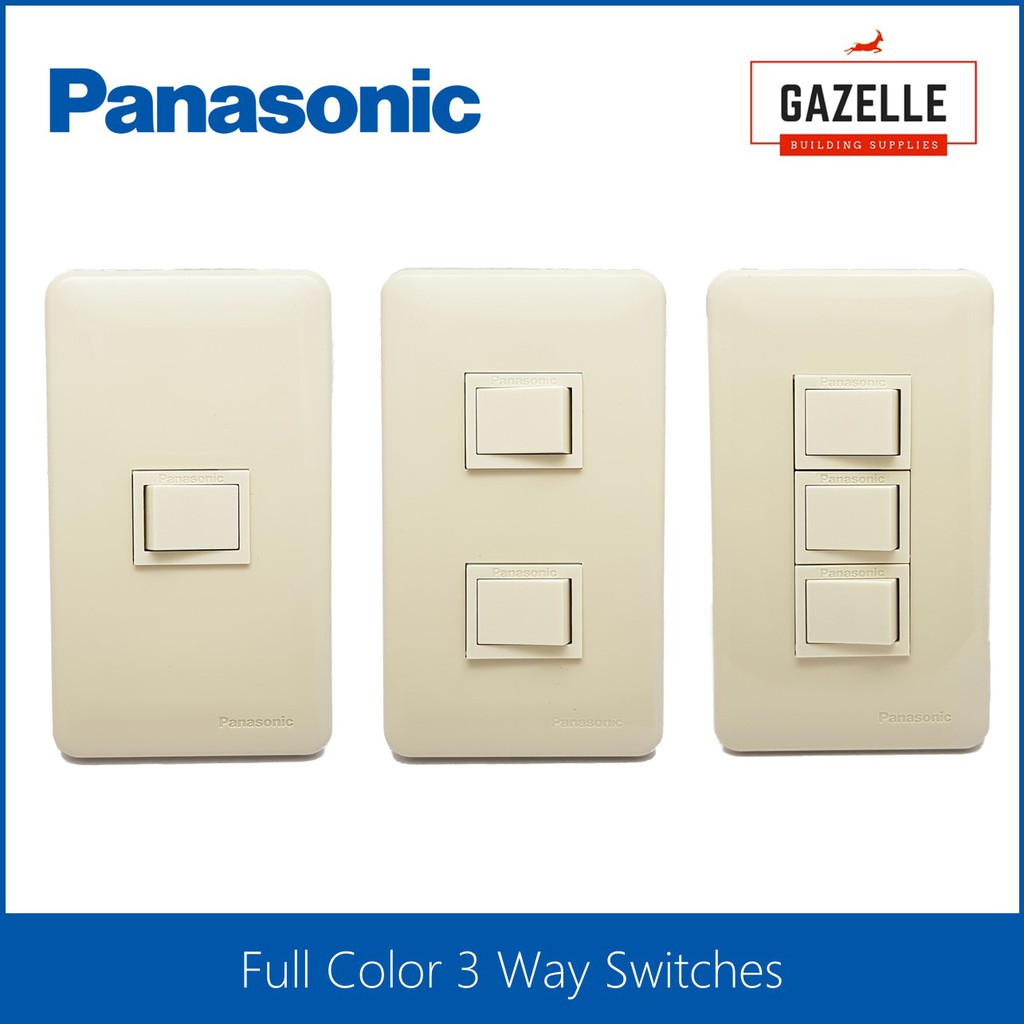 Panasonic Full Color 3 Way Switches Shopee Philippines