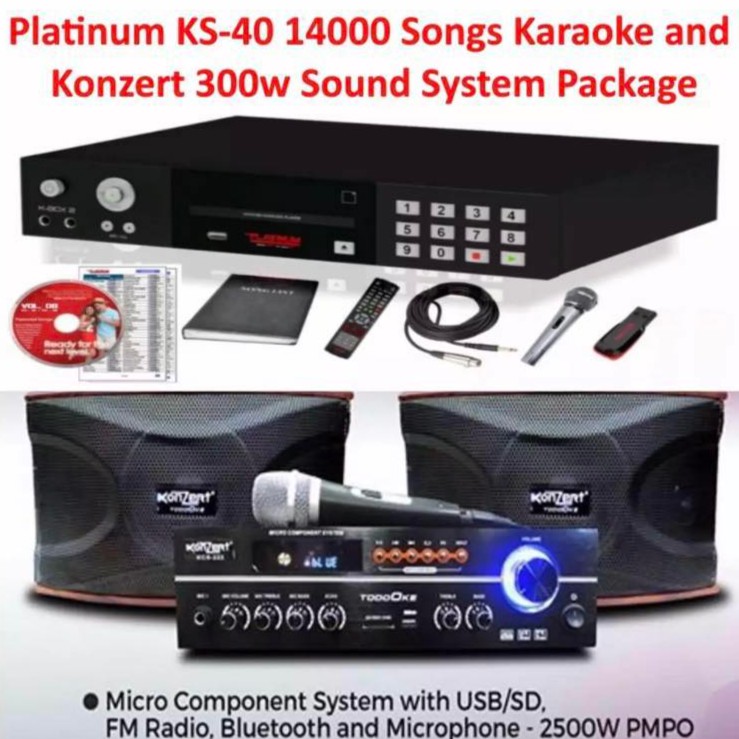 pa system with cd player and microphone