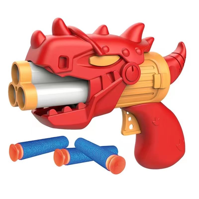 Dinosaur Toy Soft Projectile Gun Kids Toys | Shopee Philippines