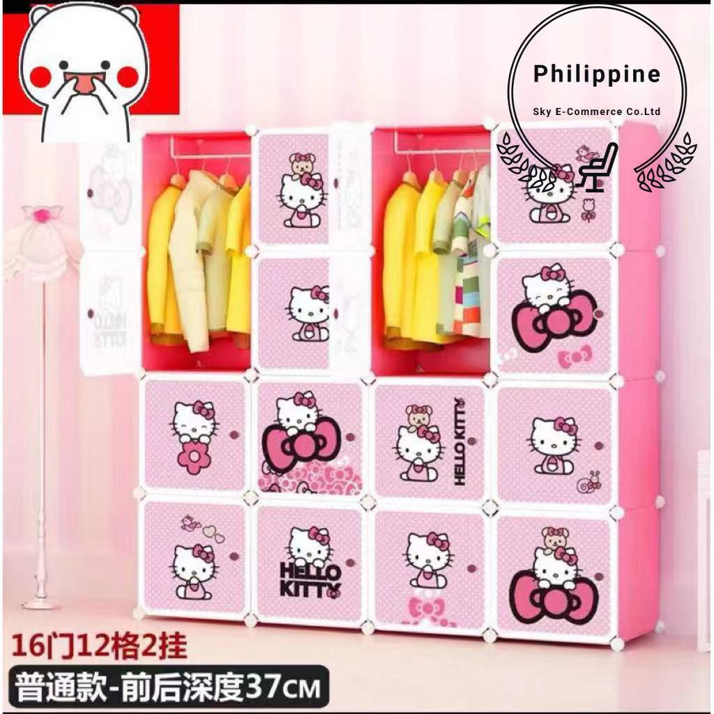 Multi Purpose Wardrobe Diy Wardrobe Without Screw Stackable Modern Design Shoe Rack Clothes Storage Shopee Philippines