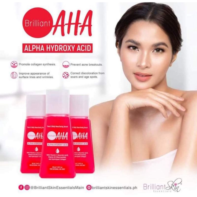 BRILLIANT AHA ALPHA HYDROXY ACID Shopee Philippines