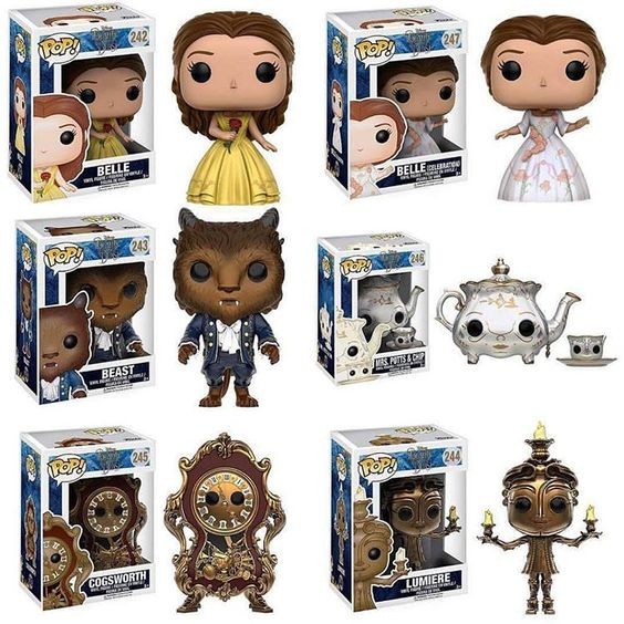 beauty and the beast funko pop