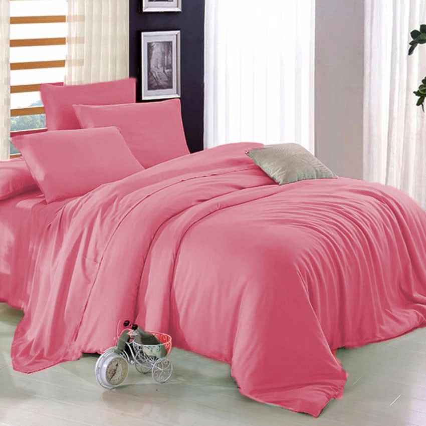 Sleep Essentials 3in1 Single Double Queen Plain Bed Sheet Bedding Set Premium Collection 36 X 78 Shopee Philippines