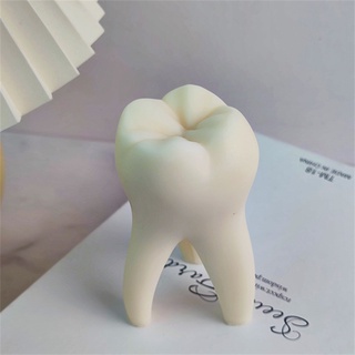 Teeth Silicone Mold Funny Diy Teeth Scented Candle Mold Home Decoration Gift #7