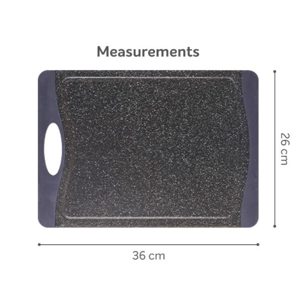 ( Shop) Antibacterial Food Graded Mold Proof Non-Slip Chopping Board (36cm x 26cm) 7MFC