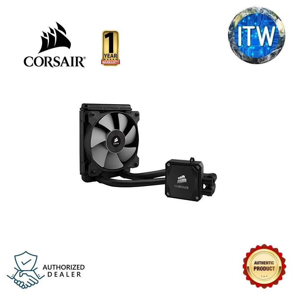 corsair h60 54.0 cfm liquid cpu cooler