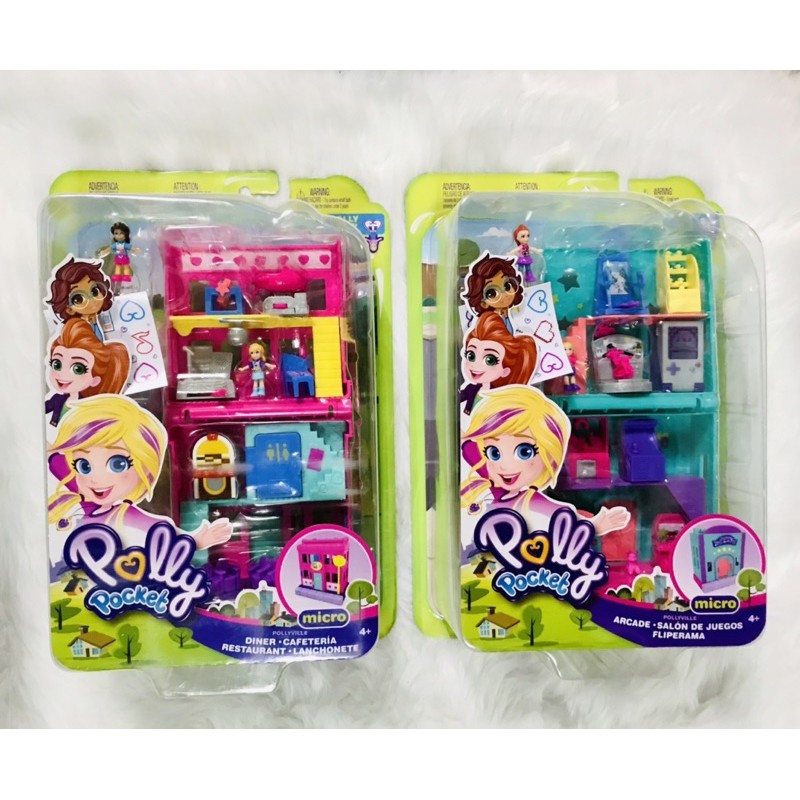 POLLY POCKET Micro Pollyville Playset (Sold Separately) | Shopee ...