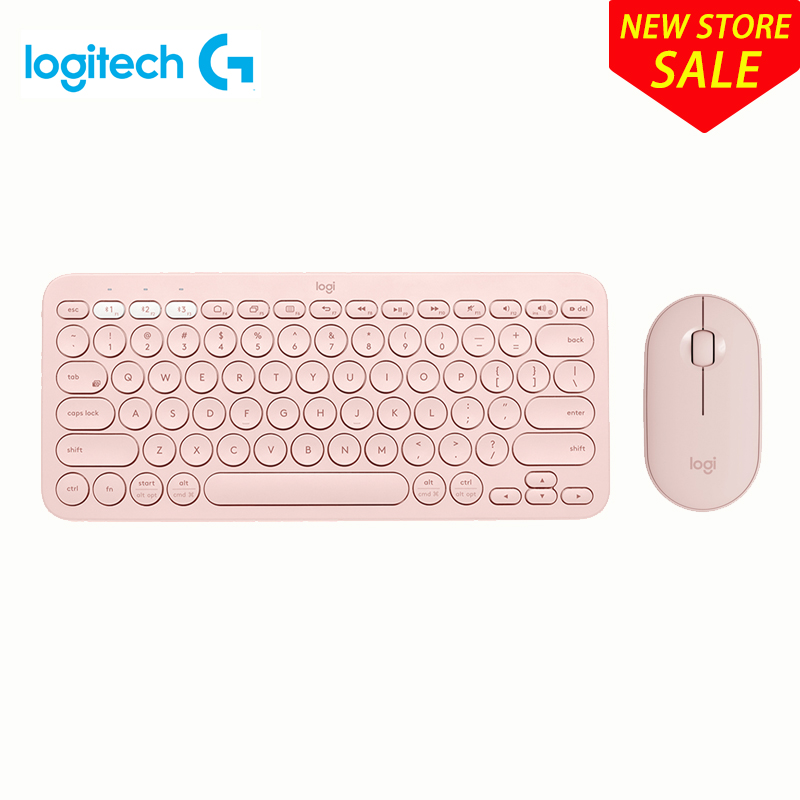 Logitech K380 Multi Device Bluetooth Wireless Gaming Keyboard Pebble Mouse Mini For Mac Chrome Os Windows Iphone Ipad Android Shopee Philippines