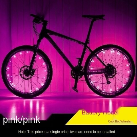 hot pink mountain bike