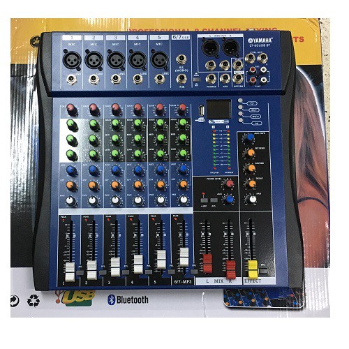 Yamaha Ct 60usb Bt Professional 6 Channel Mixer Shopee Philippines