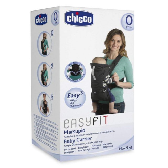 chicco easyfit baby carrier newborn